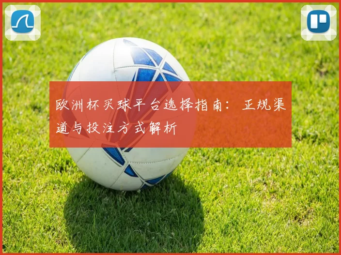 欧洲杯买球平台选择指南：正规渠道与投注方式解析